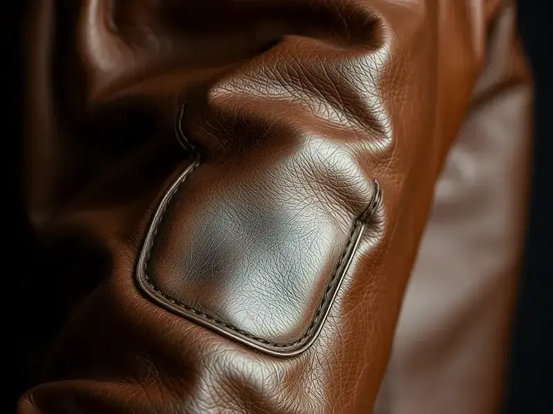 Leather jacket tear repair